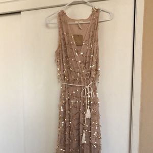 Gorgeous glittery gold dress
